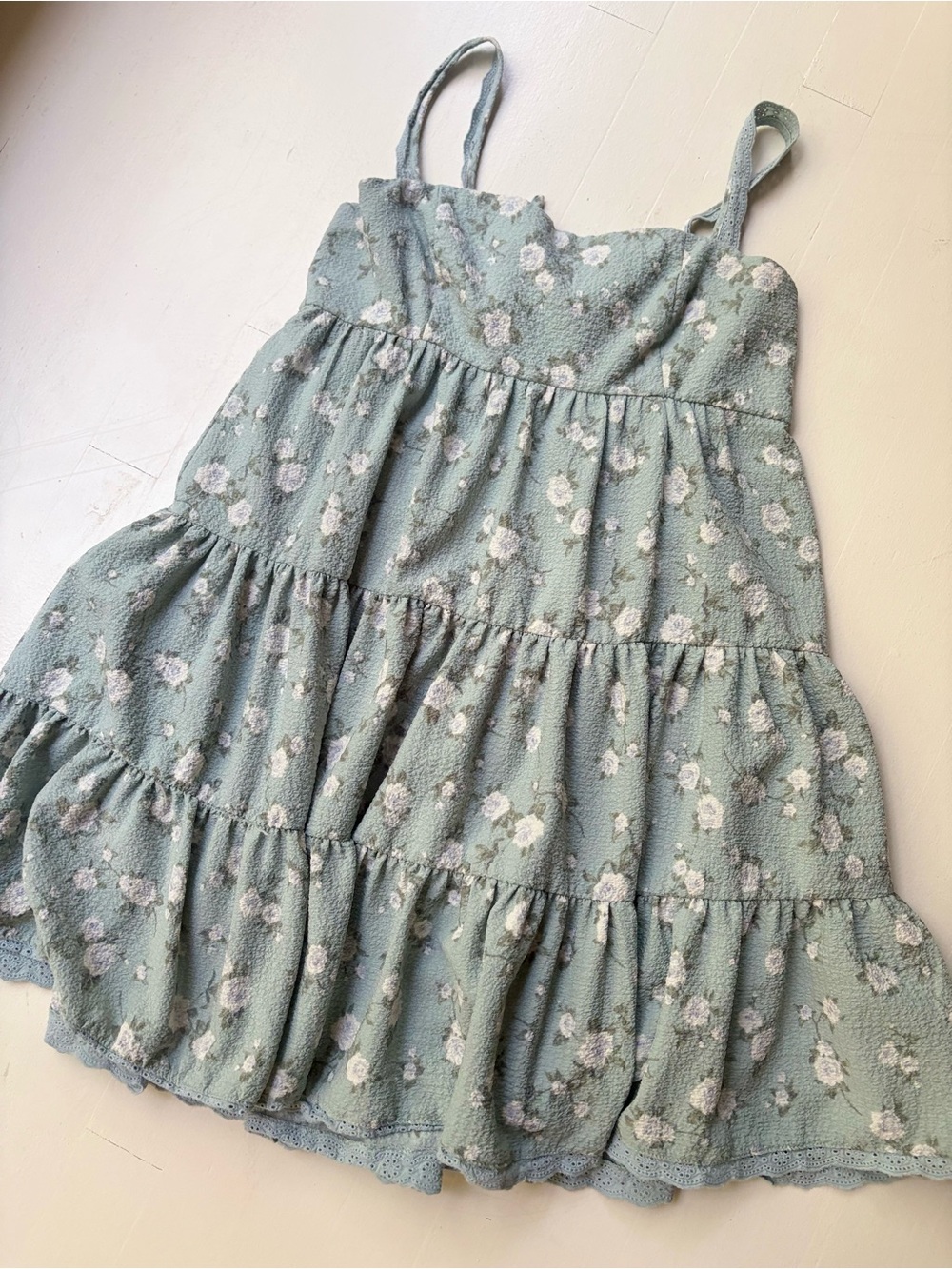 women’s floral alterd state babydoll dress size small